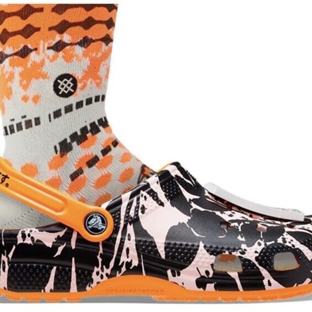 Stance x B. Thom x Classic Clog 'Floral Stencil' - Picture 6 of 7